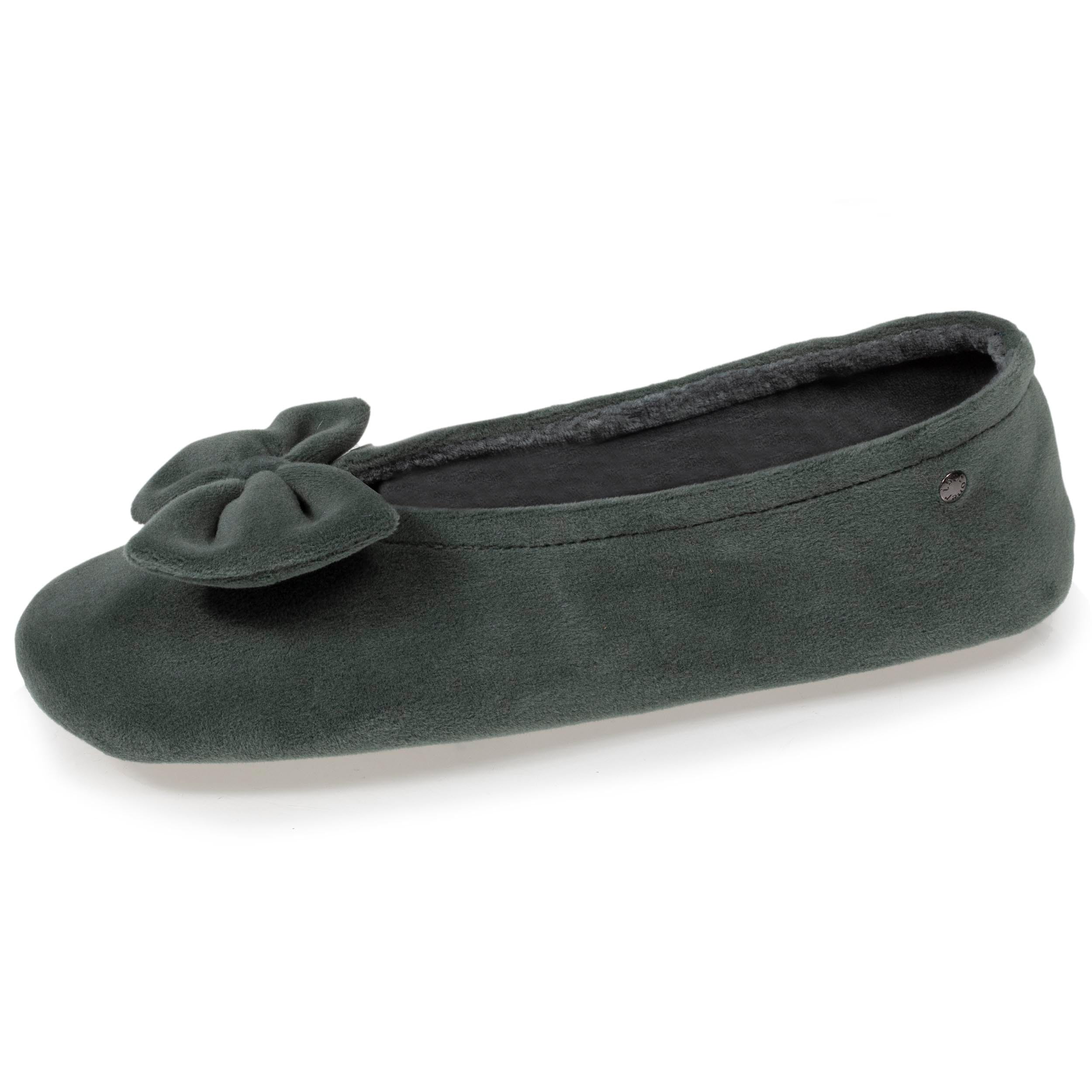 Isotoner Chaussons pantoufles ballerines femme ultra confortables