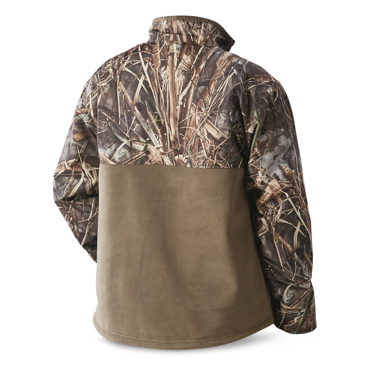 Guide Gear Men's Waterproof Waterfowl Pullover; Fall Season Hunting Jacket RT Max-7 LARGE