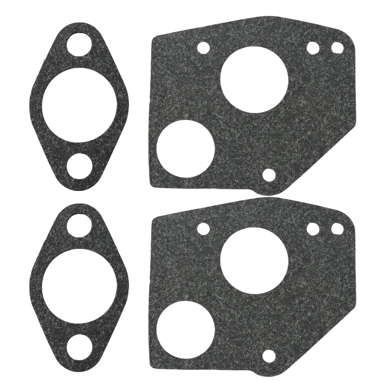 Image of 27355S Intake Gasket and 272409S Fuel Tank Gasket Compatible with Briggs & Stratton Carburetor Tank Intake Gasket (2 Sets)