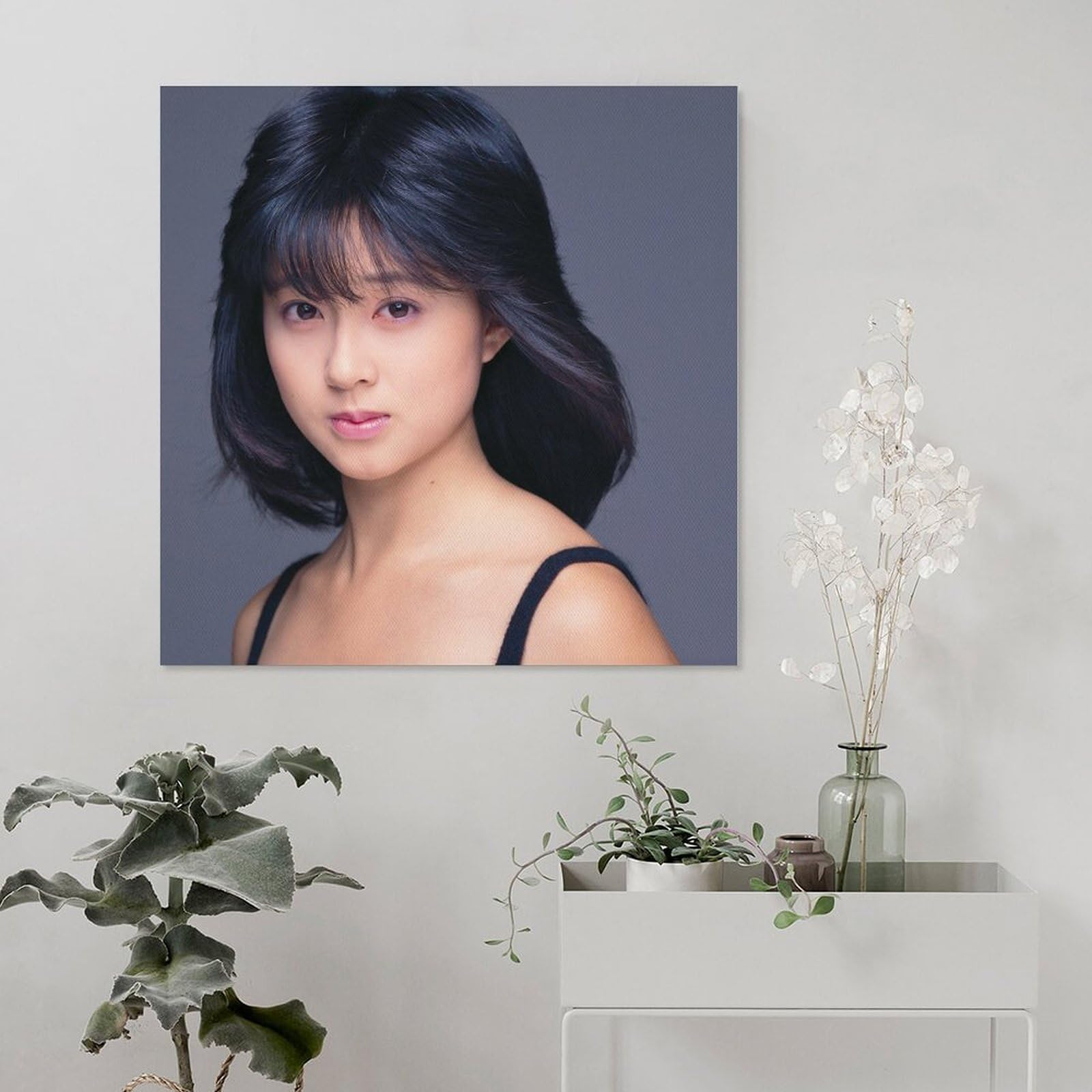 Amazon.co.jp: 松本典子歌手女優写真3ポスター キャンバス 芸術