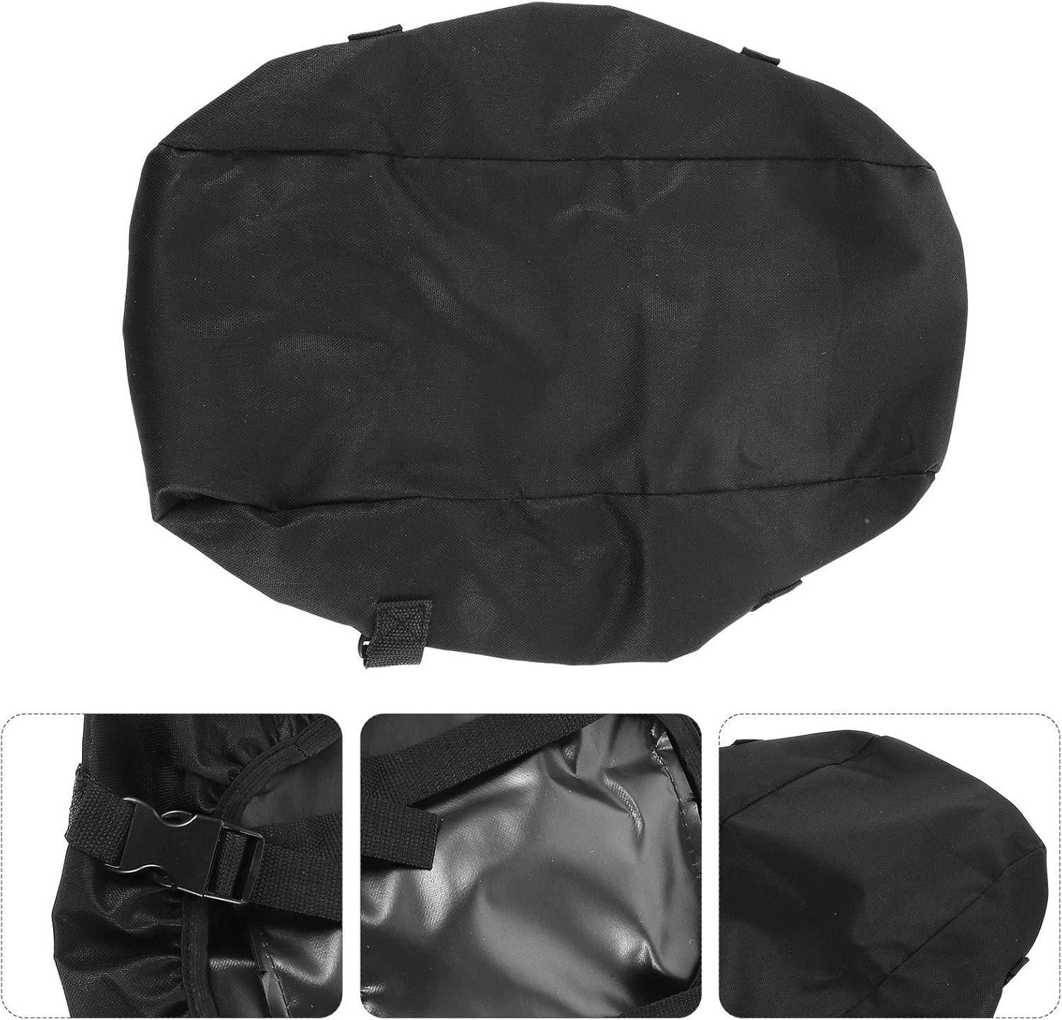 GANAZONO Heavy Duty Waterproof Winch Cover 600d Oxford Fabric Protective Case for Atv Utv Trailer Truck Outdoor Winch Accessories