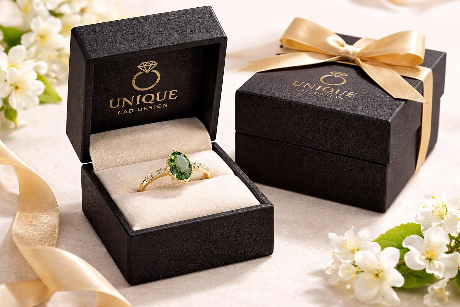 Opal Halo Ring for Women, Oval Opal Engagement Ring with Blue Sapphire Accents, Vintage Gold Promise Ring