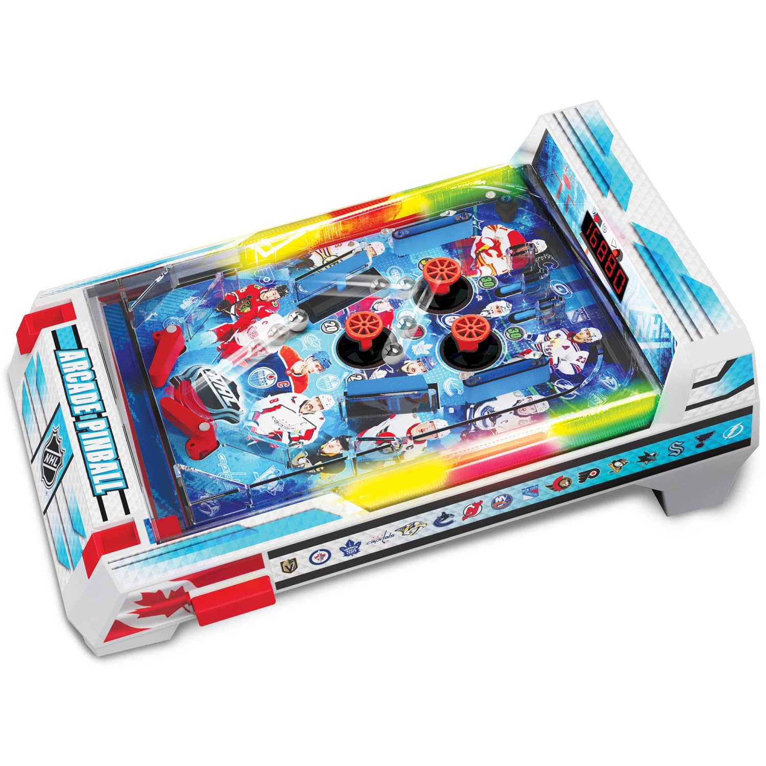 Amazon.com: Ambassador Games: NHL Arcade Pinball - Light & Sound