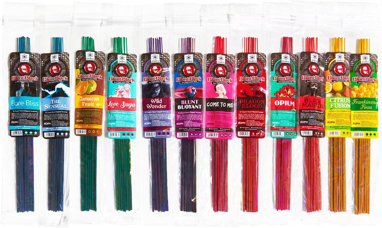 Odor Eliminator Incense Sticks for Strong Odors, 144Count
