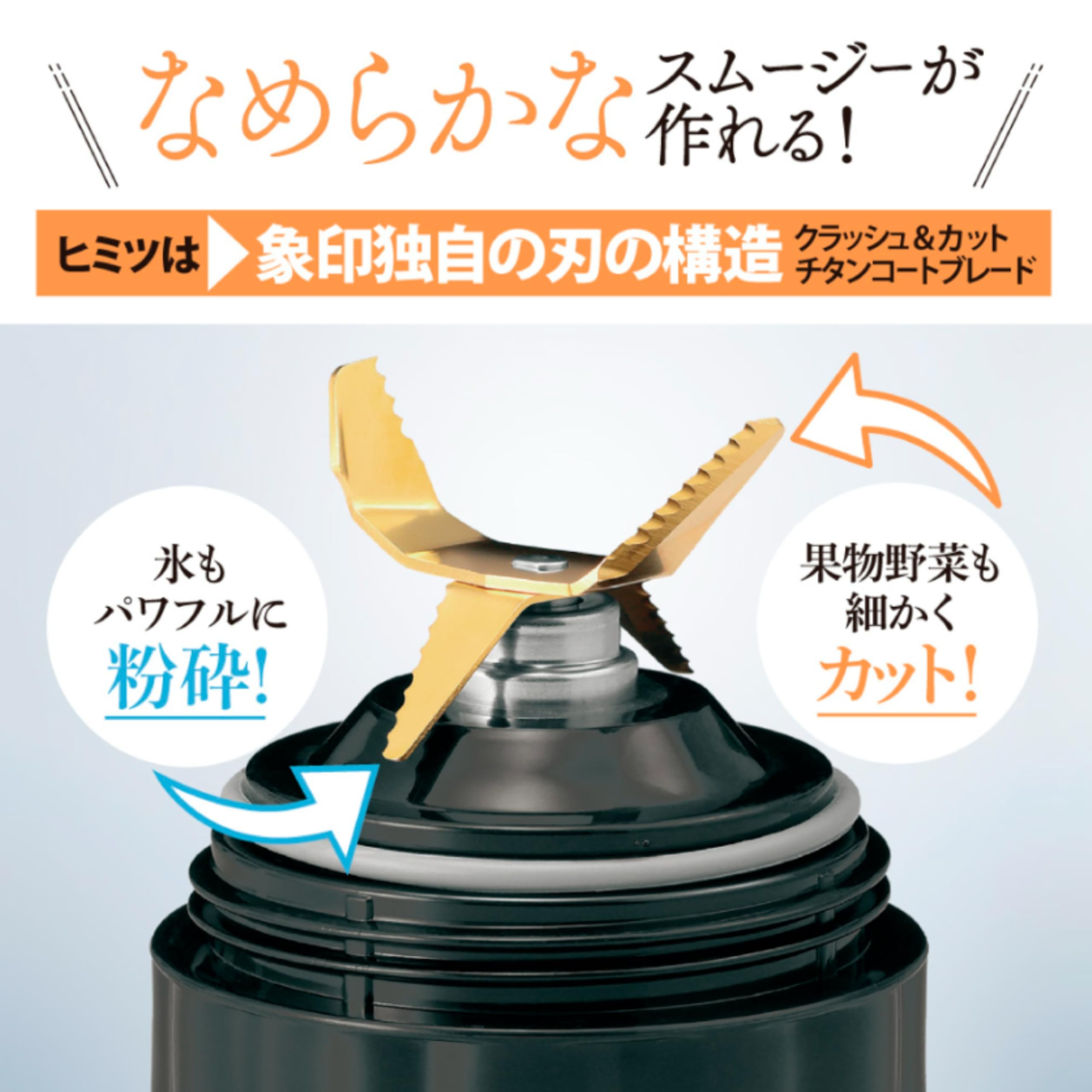 Amazon | 【セット買い】象印マホービン ミキサー 1.0L BM-SA10AM-HC +