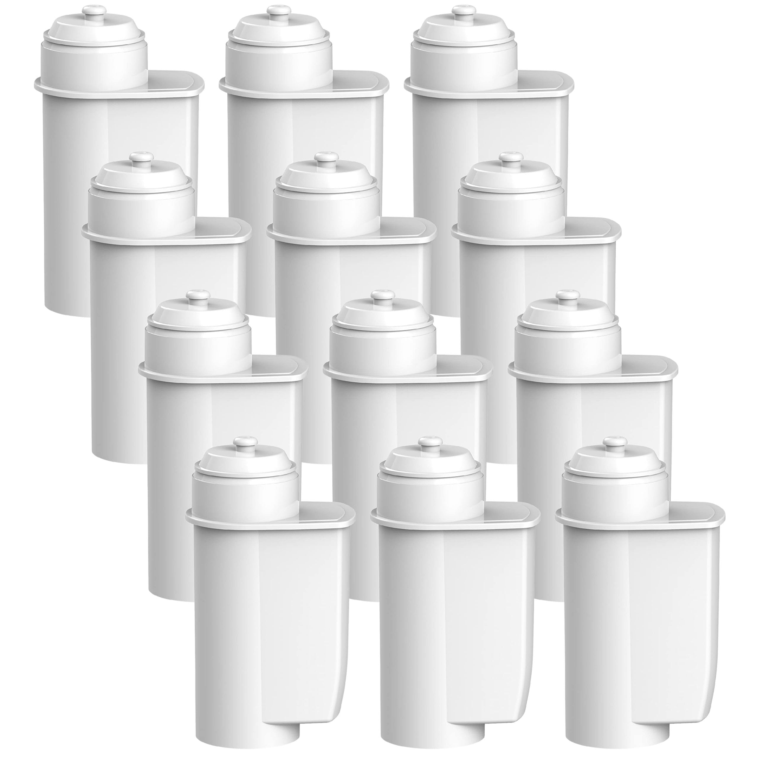 AQUA CREST Wasserfilter Ersatz für Siemens® EQ Series, EQ5/6/7/9, 12 Stück | Ersatz für EQ6 Plus, EQ3/EQ5/EQ6/EQ7/EQ9, EQ500/700, Brita® Intenza® TZ70033A/TZ70003, Bosch® TCZ7033, TÜV SÜD Zertifiziert