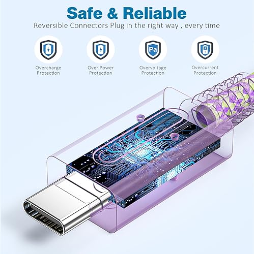 Miniatura 4 de TPC Cargador de 39 W para Nintendo Switch, adaptador de CA de 15 V 2.6 A de carga rápida con cable USB-C de 5 pies, compatible con Switch Lite,