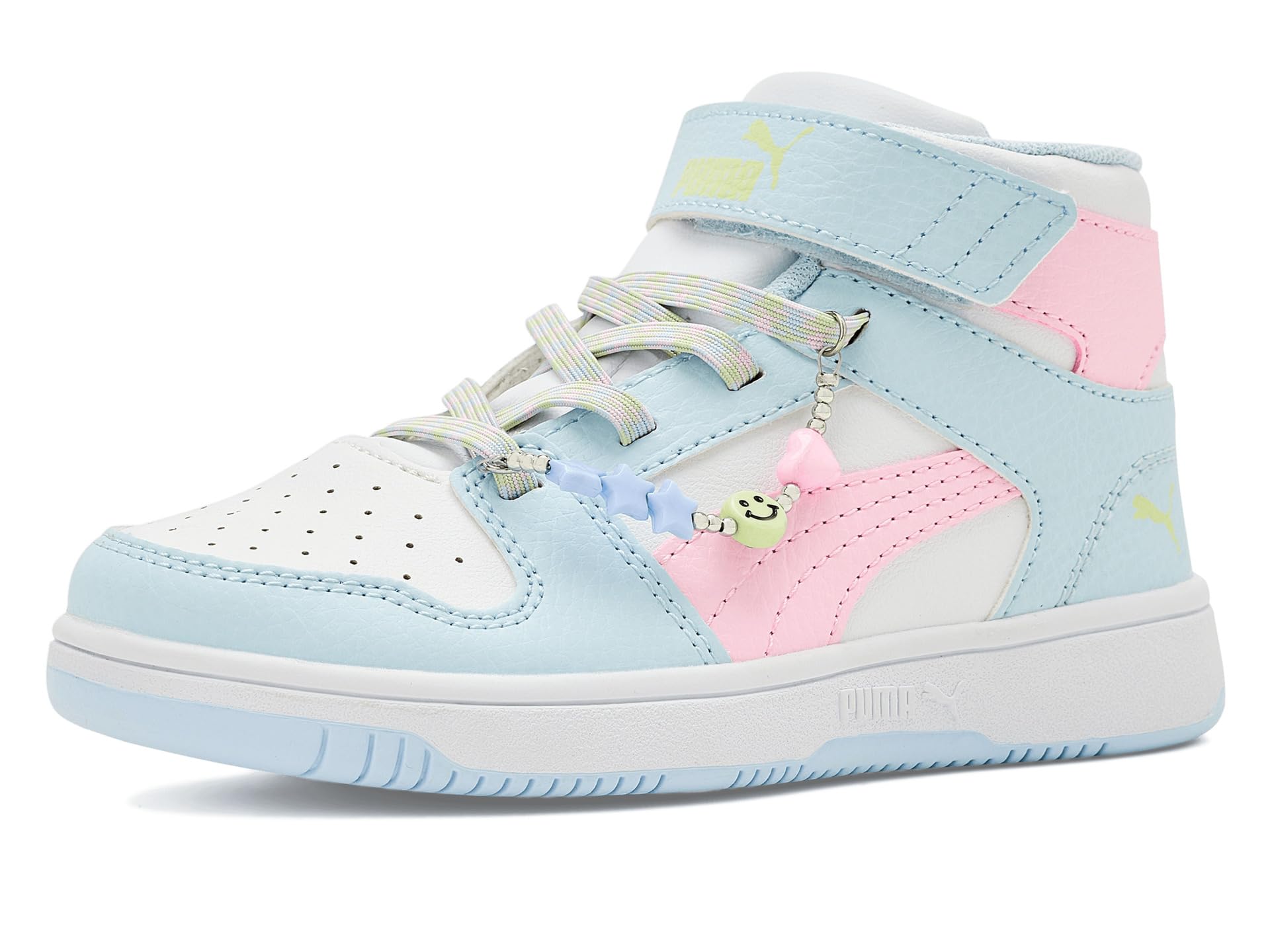 PUMA Unisex-Child Rebound Layup Mid Shoes