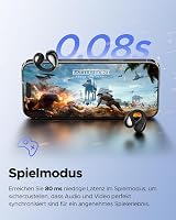 SoundPEATS PearlClip Pro Nyitott Fülhallgató, Bluetooth 5.4 Csiptetős Fülhallgató, Egész Napos Kényelem, 3D Hangzás, Dinamikus EQ, 12mm Hang 8