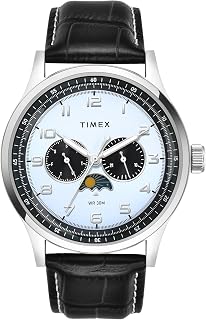 TIMEX Analog Watch for Men with Round Dial & Water Resistant Man's Wrist Watches