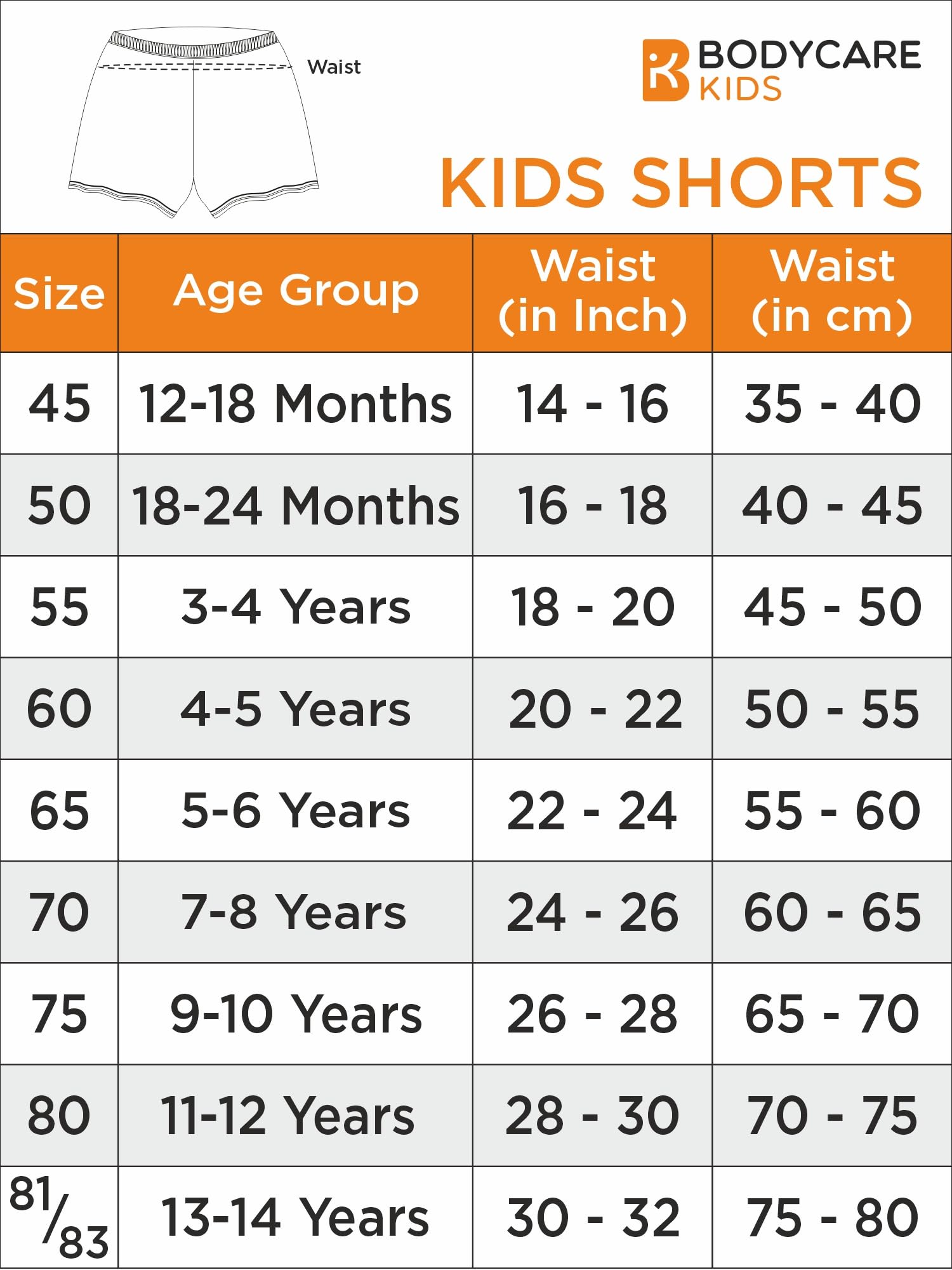 BODYCARE KIDS Girls Shorts | Mix Characters | 100% Cotton Stylish, Comfortable & Durable Shorts for Girls | Pack of 4 - Assorted 2
