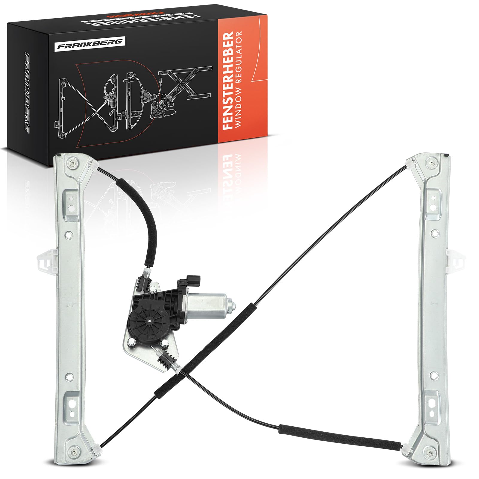 Frankberg 1x Fensterheber Vorne links Kompatibel mit Fiesta V JD JH 1.2L-2.0L Schrägheck 2002-2008 Replace# 1233193
