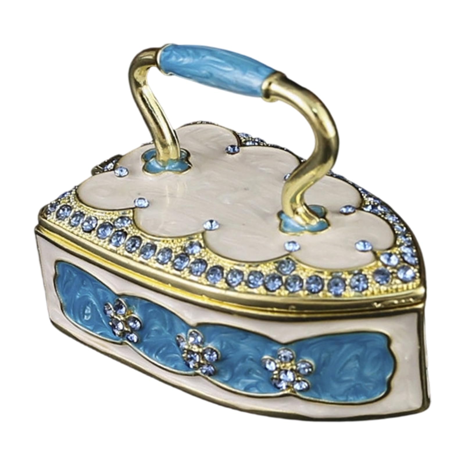 Boîte à bijoux Flatiron anti-perte pour bagues et souvenirs