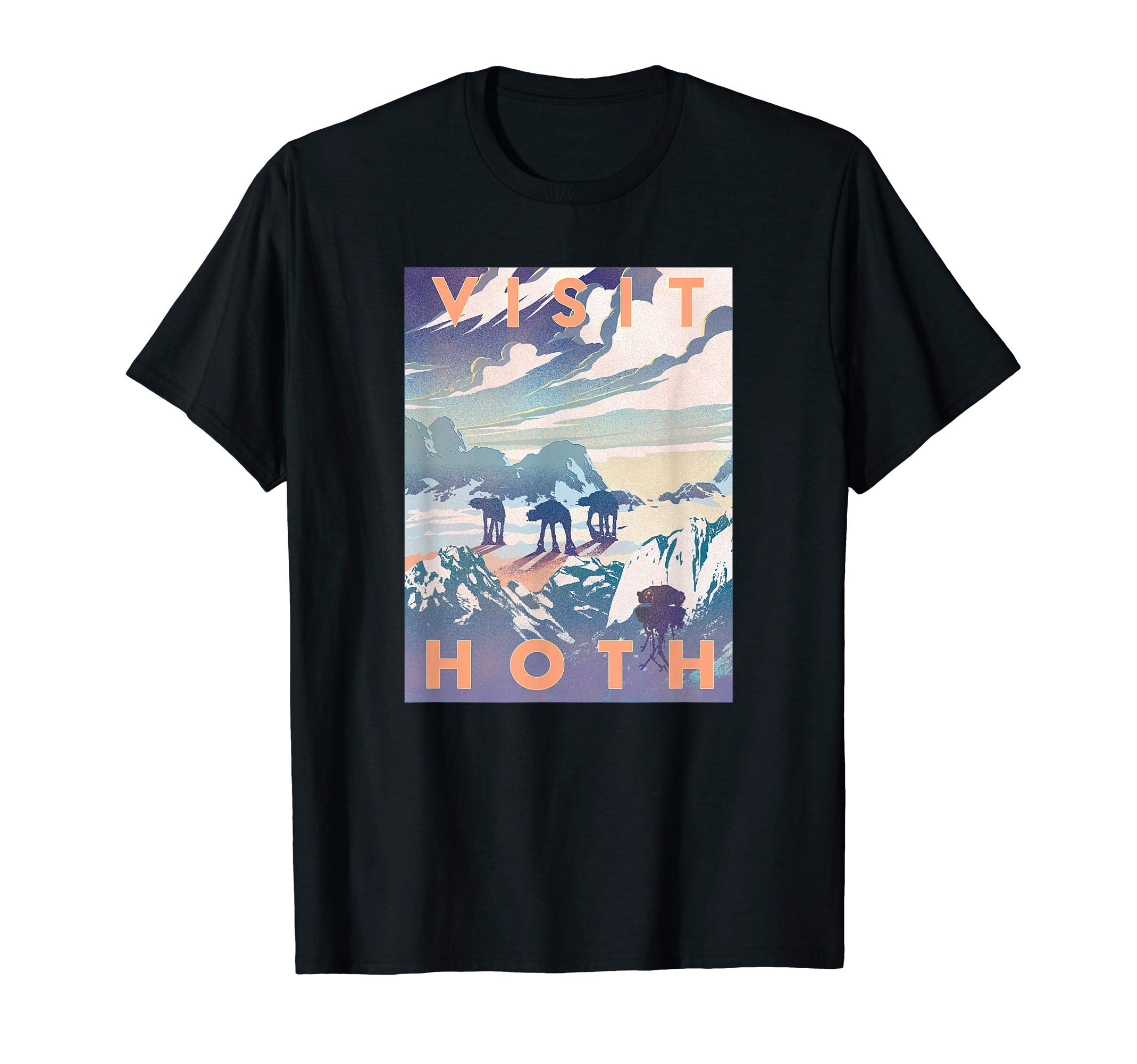 Star Wars Visit Hoth Poster T-ShirtOEKO-TEX STANDARD 100