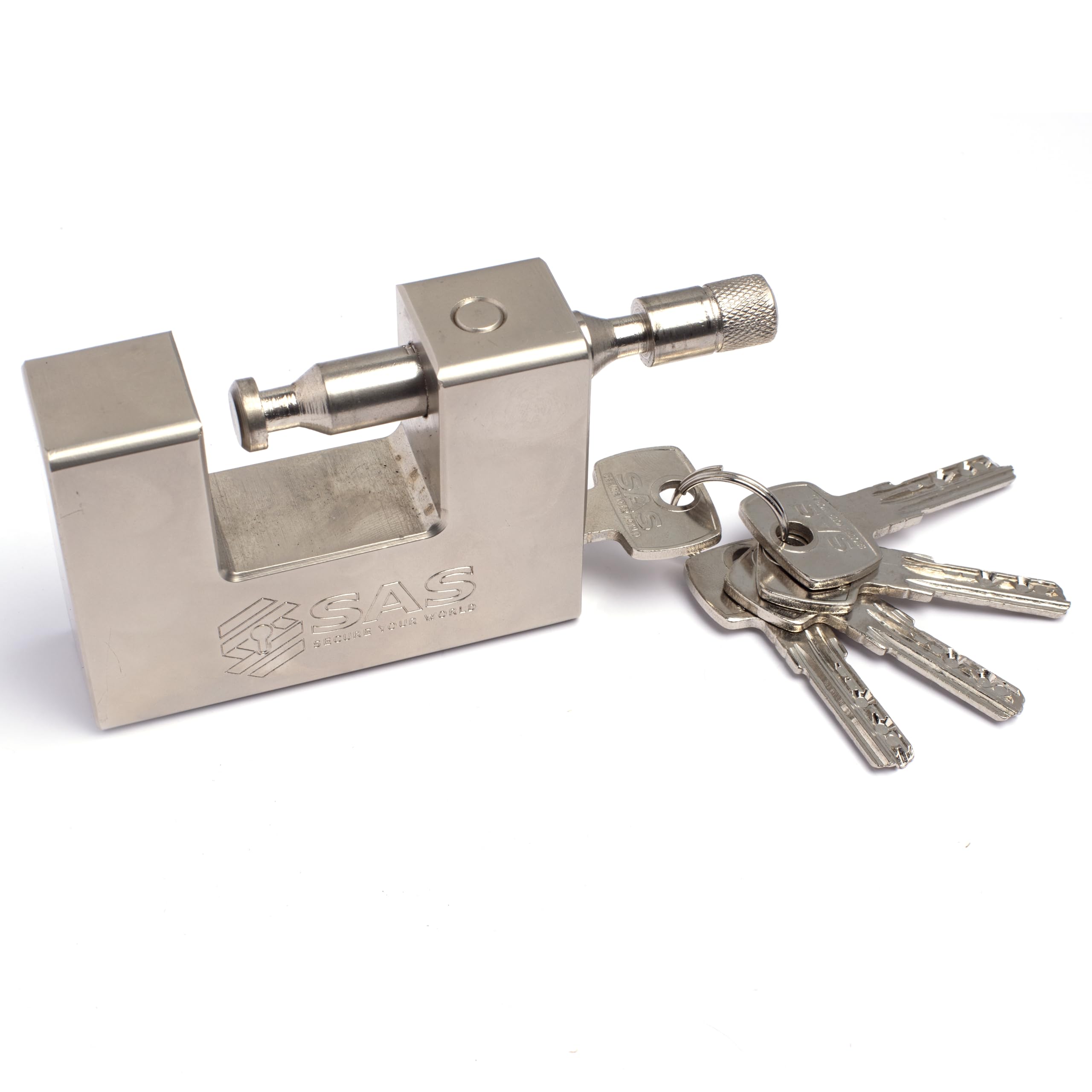 C-Type Padlock for Red Garage Defender