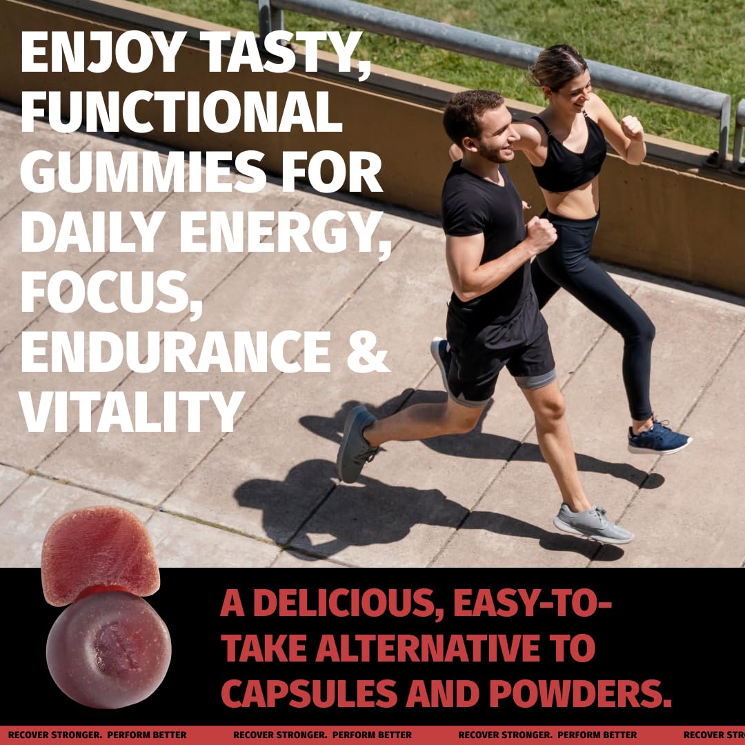 Coach Soak Shilajit Gummies Tasty Raspberry Watermelon Flavor - 60 ct — Amazon image 3