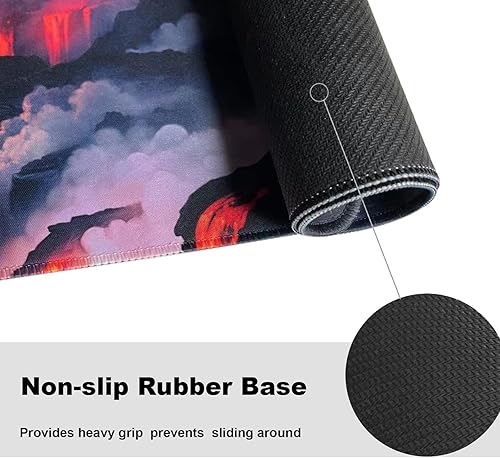 Miniatura 4 de MTG - Tapete de juego Yugioh, tamaño 23.6 x 23.6 in, alfombrilla de mouse compatible con MTG RPG CCG Trading Card Game Mats Original Play Mat Art