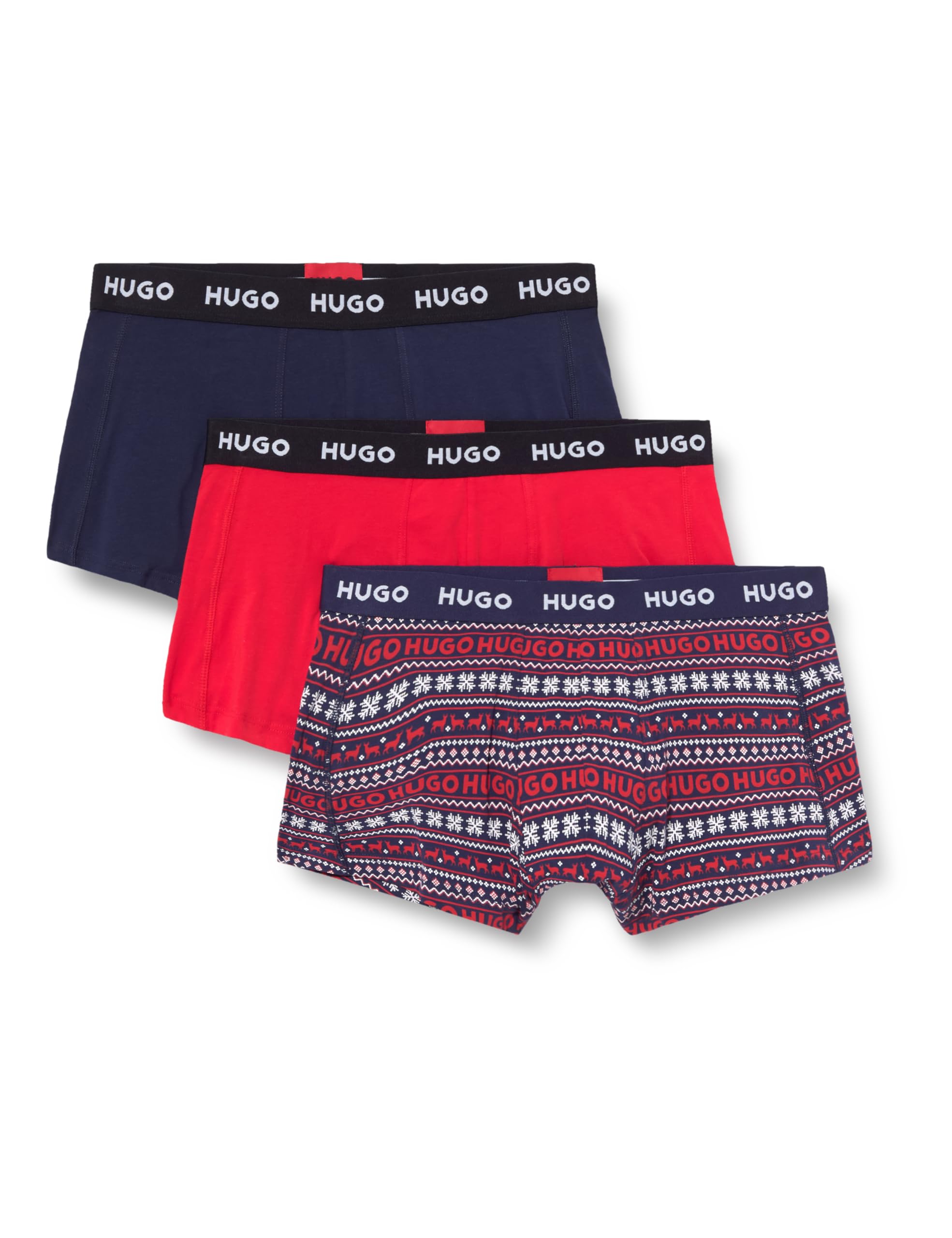 HUGO Men's Trunk Triplet Design 10267989, Open Miscellaneous, XL