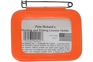Hunting License Back Tag Holder
