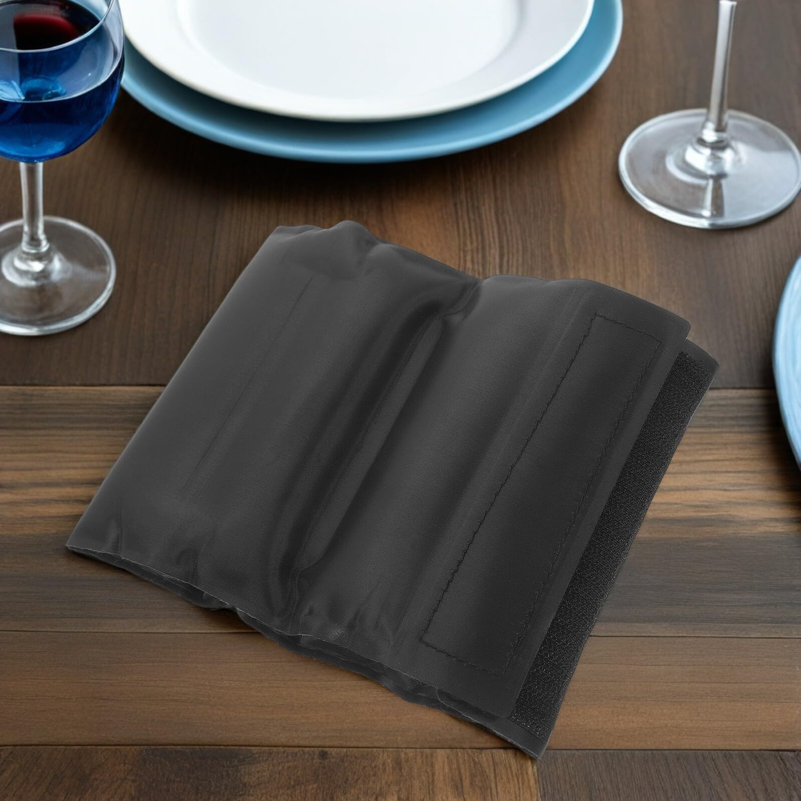 Ipetboom 2pièces Housse Isotherme pour Bouteille de Vin avec Fermeture Auto-agrippante Housse Isotherme Ajustable pour Boissons