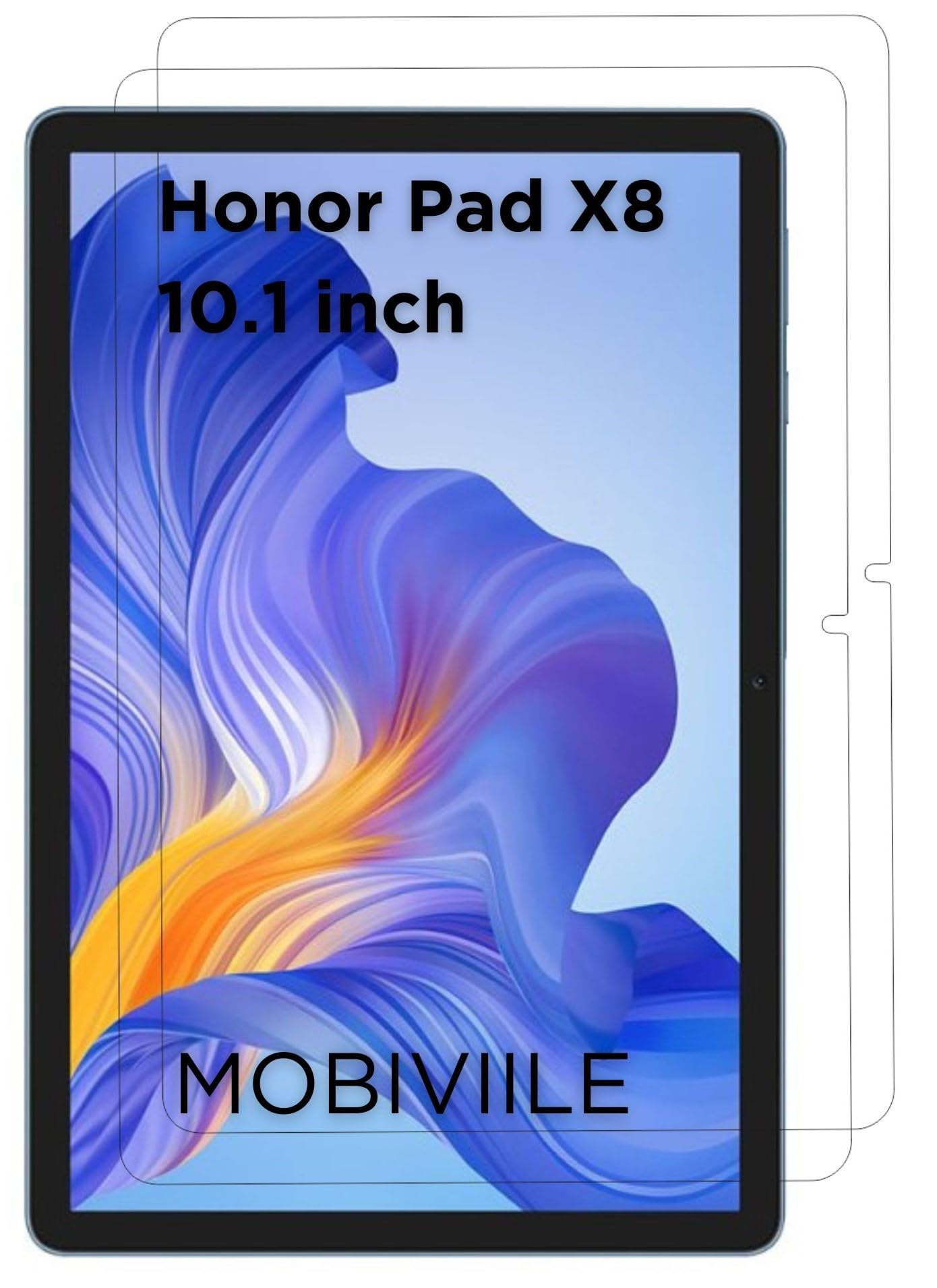 MOBIVIILE Tempered Glass Screen Guard Protector For Honor Pad X8 10.1 inch (Pack of 2) (B0CQ8JV7WZ) Amazon Price History, Amazon Price Tracker
