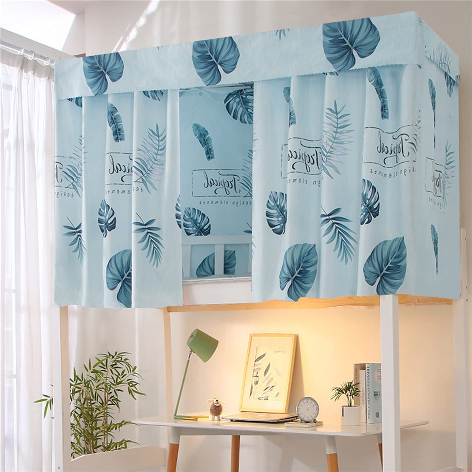 Cortina de cama para dormitorio compartido ideal para aislar una litera infantil