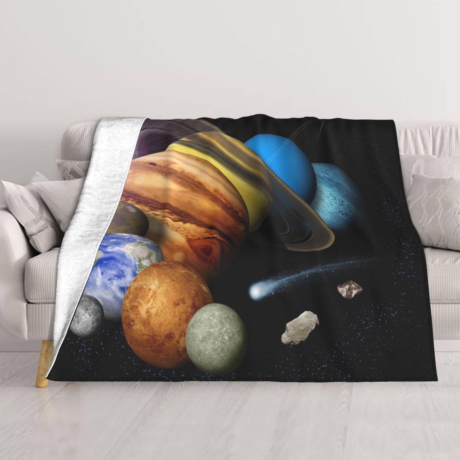 Couverture en flanelle super douce 152x127 cm qualité supérieure