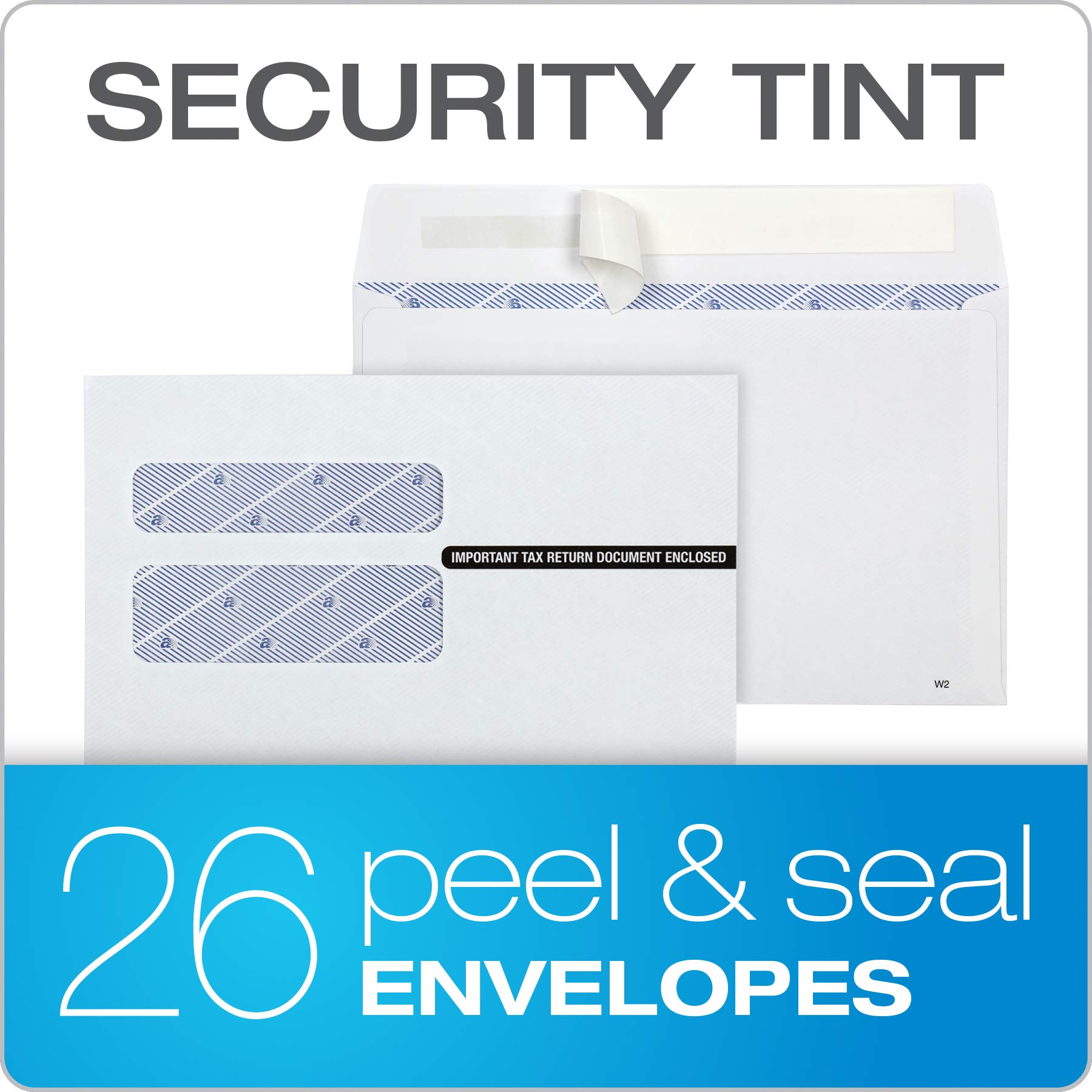 TOPS W-2 Tax Forms Kit 2020 26 Employees Envelopes W-3 TOPS W-2 Tax Forms  Kit 2020 - 26 Employee Sets With Envelopes & W-3 Forms W-2 Forms