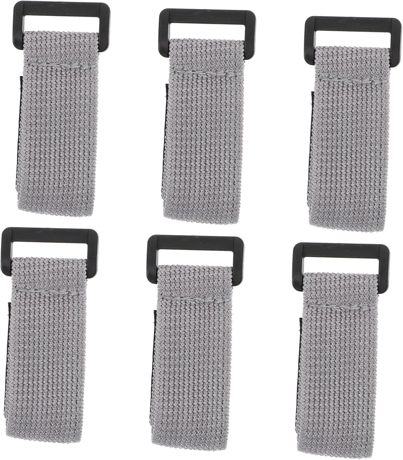 6pcs Elastic Straps Adjustable Lunch Box Bands Waterproof Food-Grade Elastic Bands for Meal Prep Travel and Outdoor Use