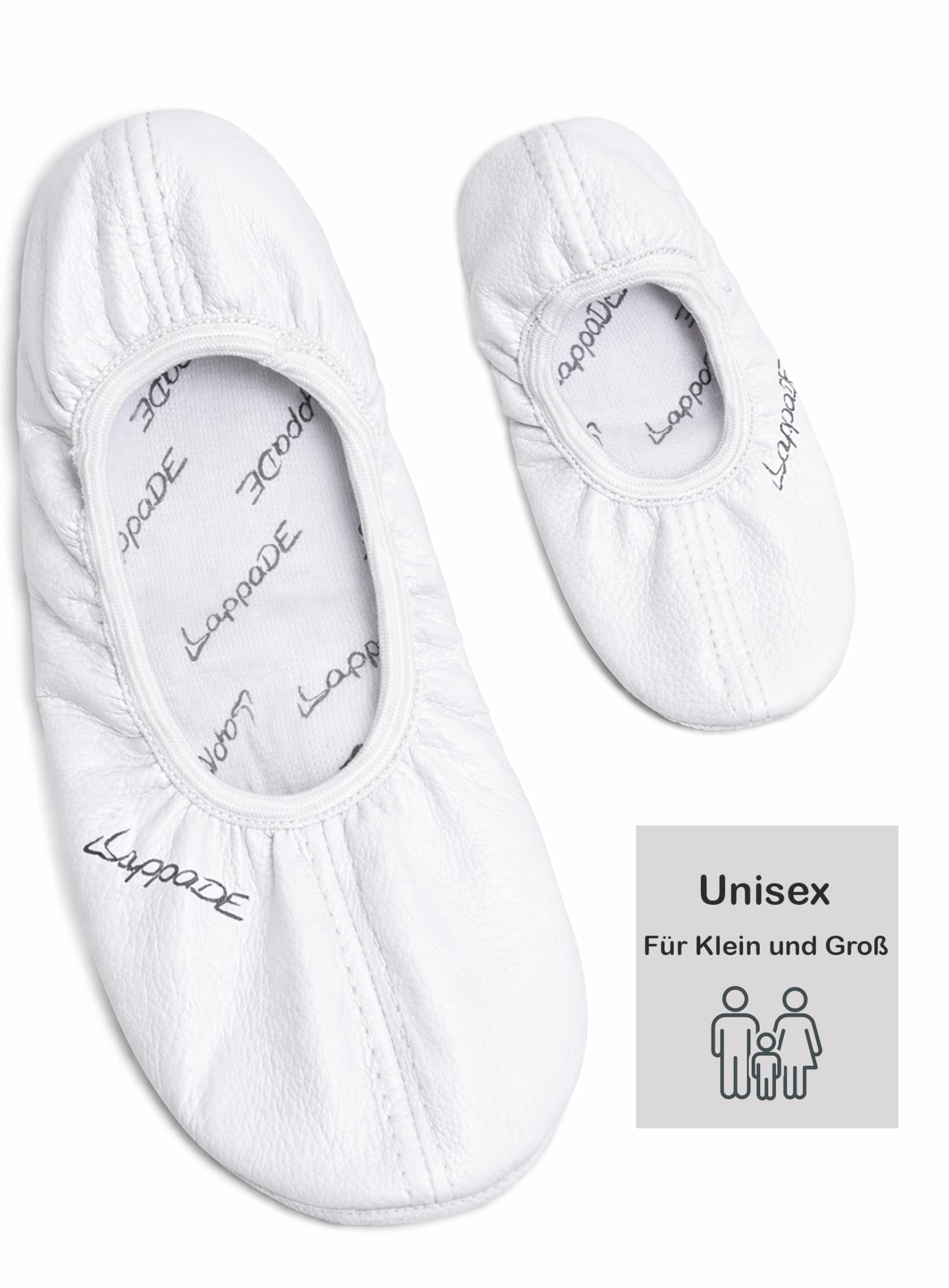 Lappa.de Zapatillas de Deporte Chanclas Bleyer Gire con Suela de Cuero Talla 28-46