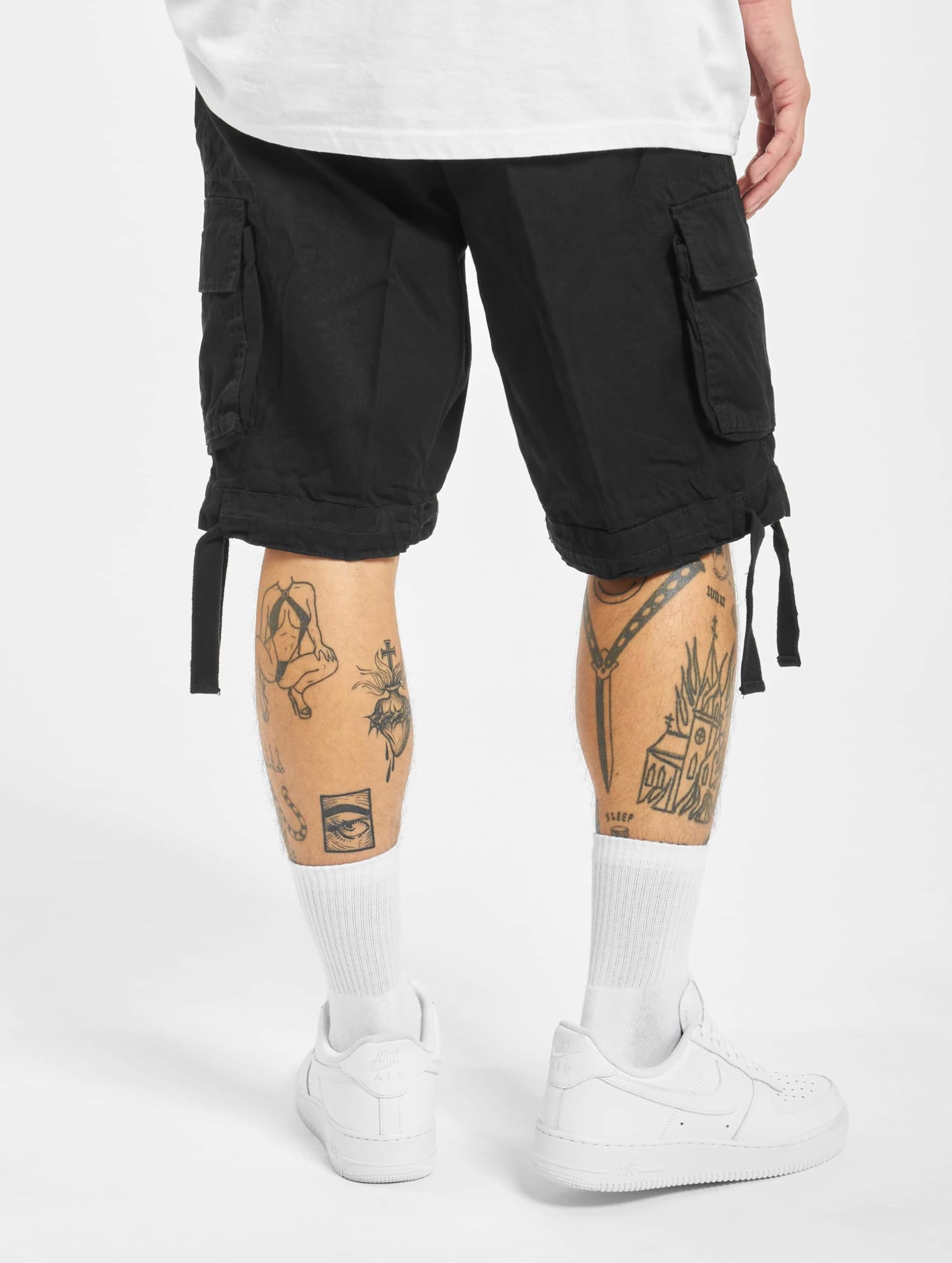 Urbandreamz Urbain Légende Vintage Shorts Bermudas Shorts Cargo avec UD Bandana S-7XL