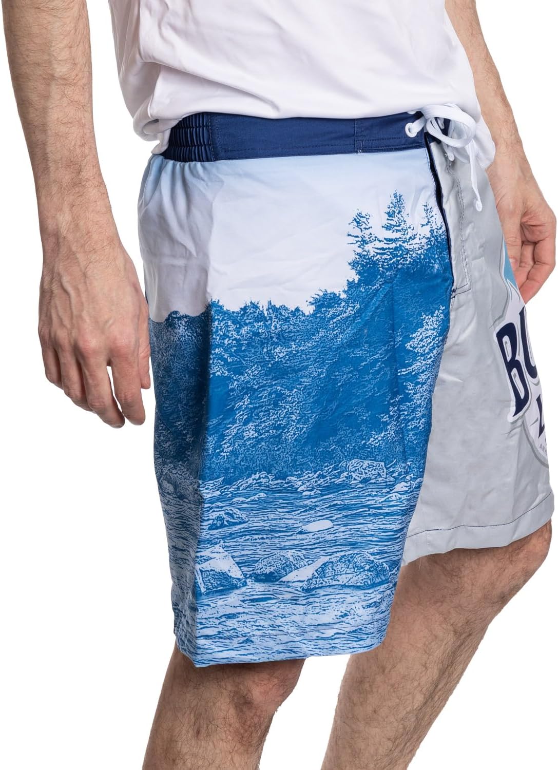 Calhoun Busch Light Men's Mountain Logo Boardshorts