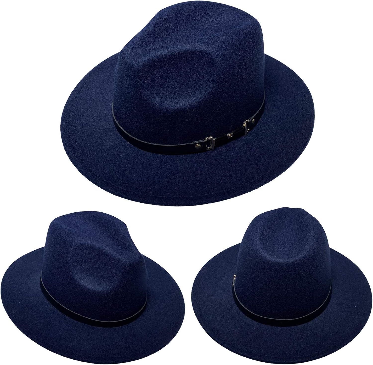 Womens Mens 1920s Retro Wide Brim Floppy Panama Hat Pearl Band Felt Fedora Trilby Porkpie Racing Hats