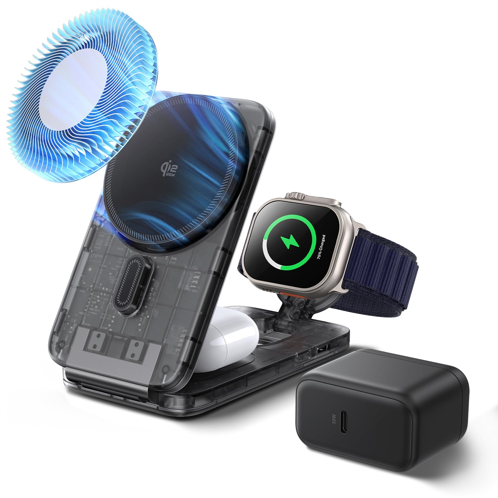 Photo 1 of ESR 3-in-1 Foldable Wireless Charging Station