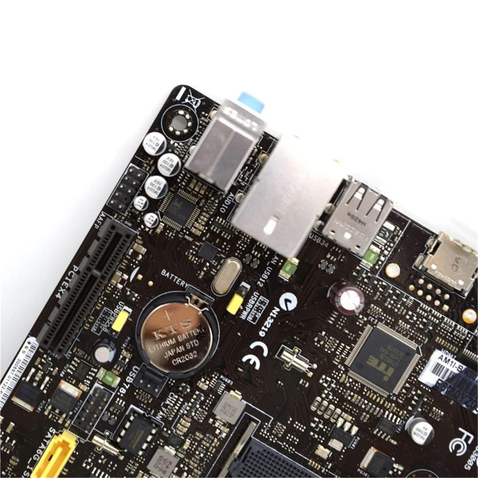 scheda madre Fit For ASUS AM1I-B/K30BD DP Mini ITX | Set di schede madri con scheda CPU DDR3 A320 PCI-E 3.0 SATA2 USB2. Ufficio 17*17 cm