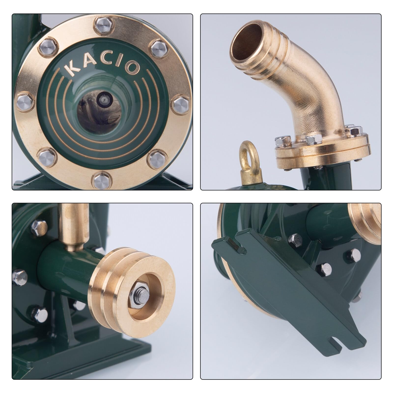 Stylomira Dampfmaschinen-Modellbausatz, KACIO B30-1 Mini-Messing-Kreiselpumpe für Dampfmaschinen und Verbrennungsmotoren, Lernspielzeug für Erwachsene