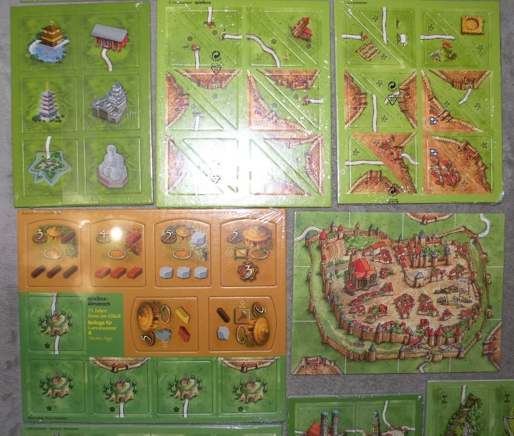 Amazon | カルカソンヌ CARCASSONNE ミニ拡張/ミニ追加セット等計31 