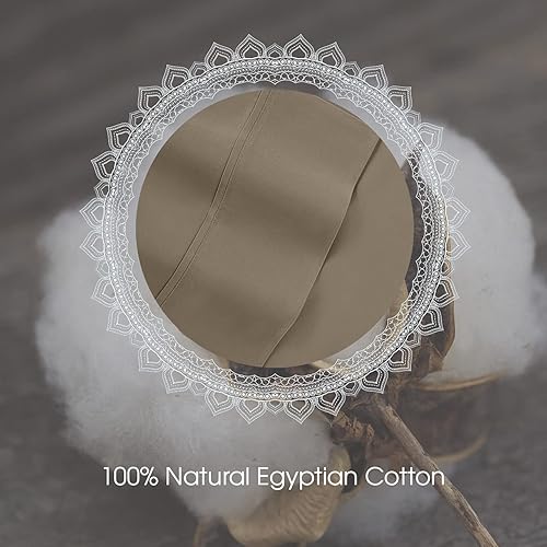 Miniatura 8 de CharlottelyHues Juego de sábanas color verde azulado tamaño Queen de 800 hilos, algodón egipcio súper suave, 4 piezas con bolsillo profundo, clase