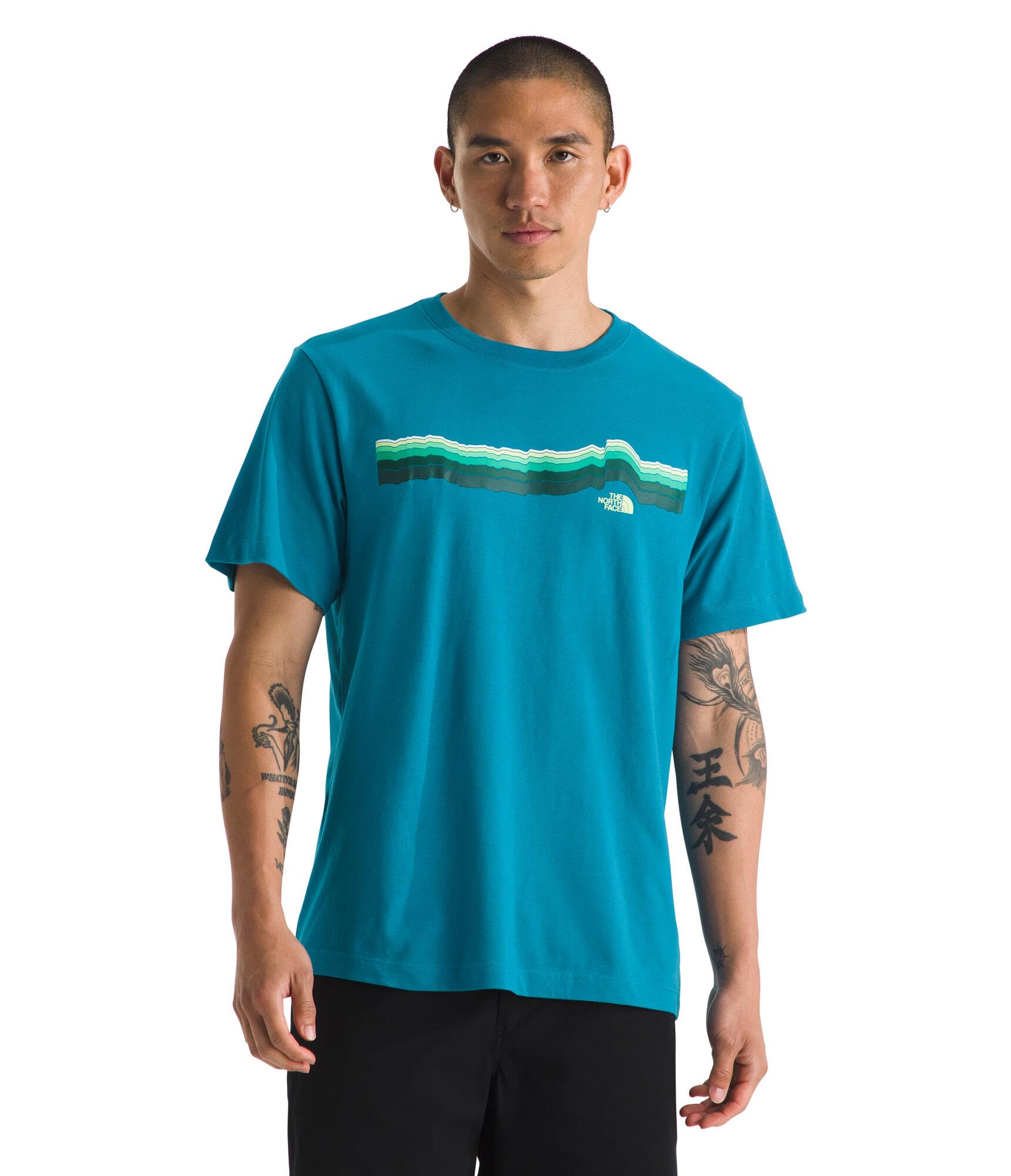The North Face Mens Evolution Tequila Sunrise Short-Sleeve Tee