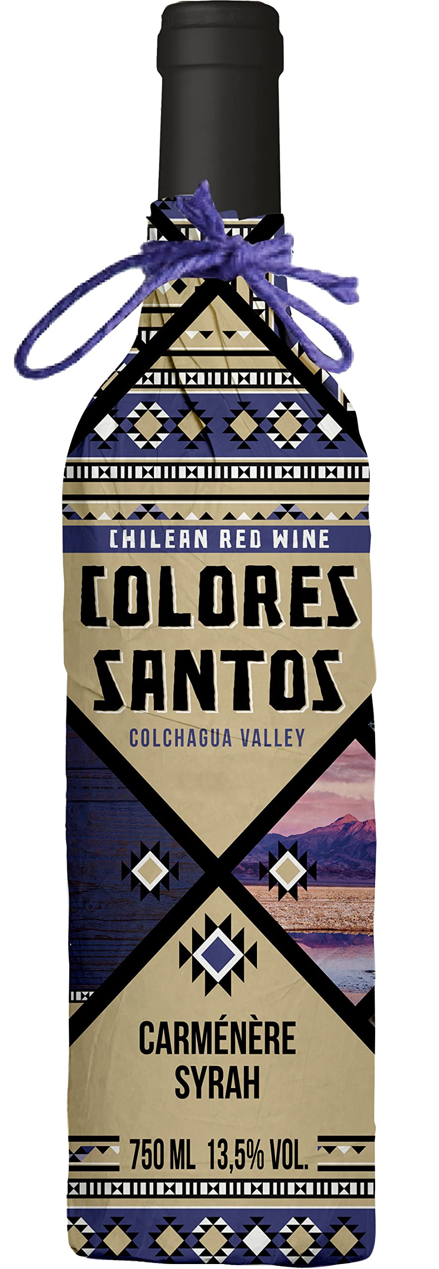 Colores Santos - Vin rouge du Chili - Vallée Colchagua - Carmenere, Syrah (6 x 0,75 L)