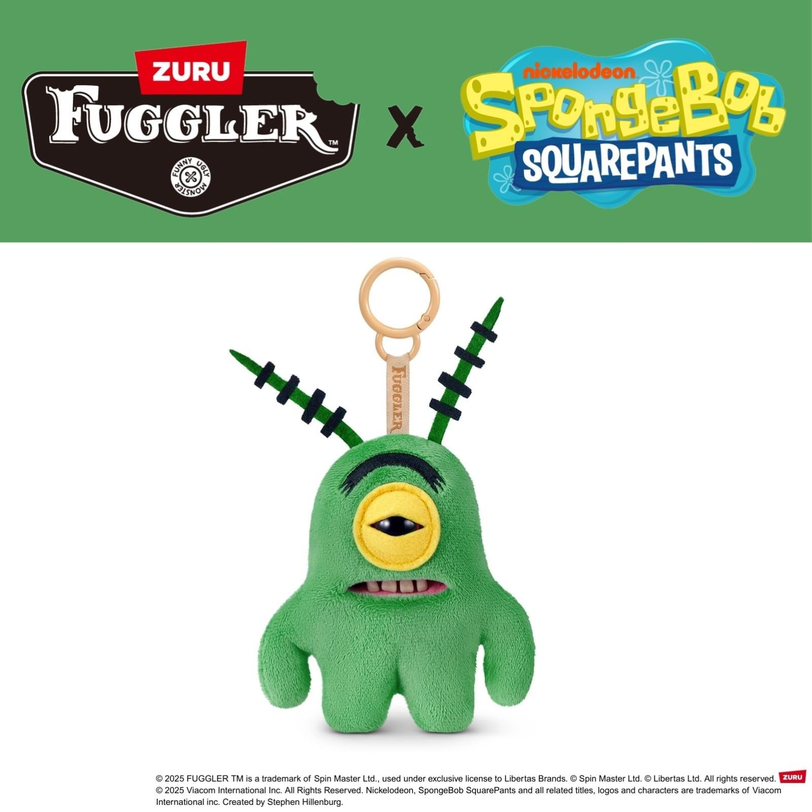 Amazon.co.jp: ファグラー キーリング プランクトン (スポンジ・ボブ