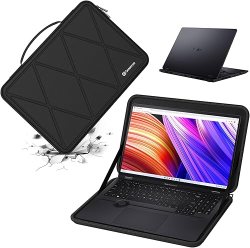 Vista 13 de Smatree Funda protectora rígida de EVA compatible con ASUS Chromebook CX1 (CX1101) de 11.6 pulgadas, ASUS ProArt PZ13 (HT5306) de 11.6 pulgadas
