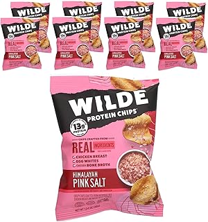 Protein Chips, Himalayan Pink Salt, 8 Bags, 1.34 oz (38 g) Each