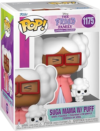 Miniatura 2 de Funko Pop Disney: Orgullosa familia, más fuerte y orgulloso - Suga Mama con Puff, Multicolor (61347)