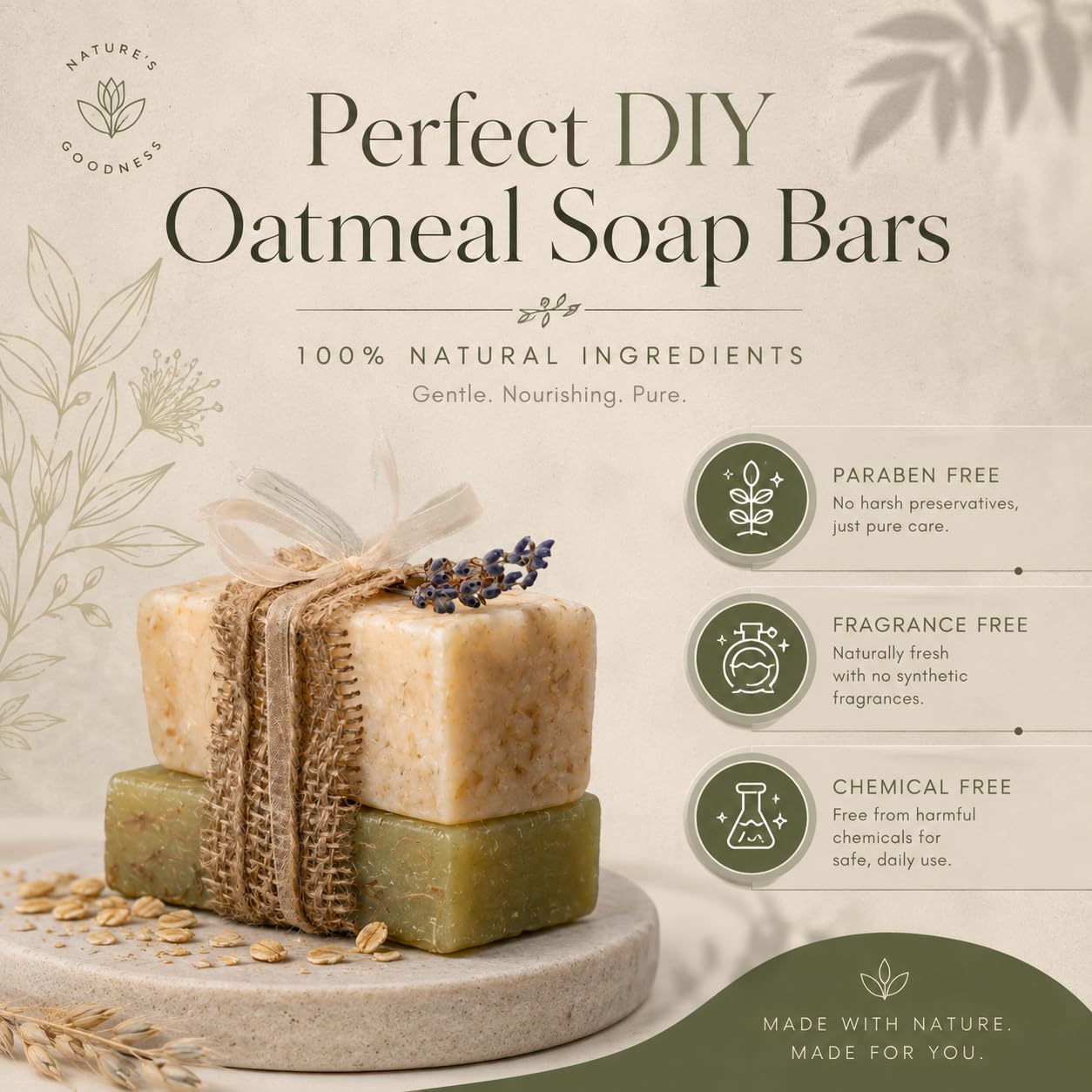Shea Organics Colloidal Oatmeal Powder – Pure Natural Oat Bath & DIY Skincare