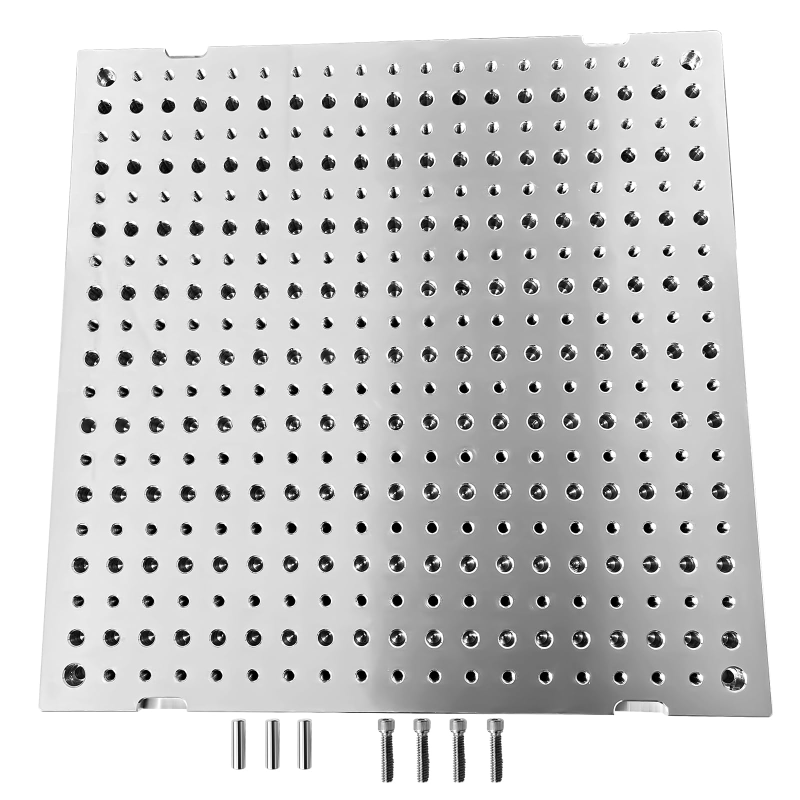 JMSMSH16" x 16" x 0.8" Fixture Plate Aluminum 6061 Tooling Jig Custom CNC manufacturing