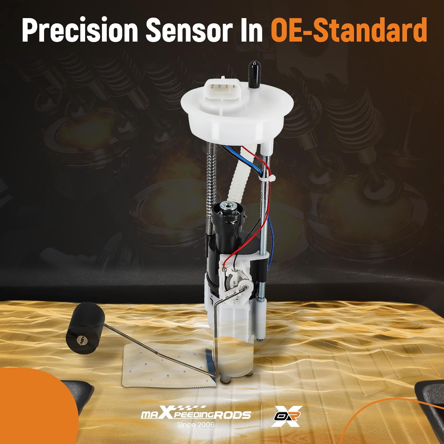 maXpeedingrods 2521307 Fuel Pump Assembly for Polaris Ranger 570 Crew Full Size 2015 2016, 2013-2019 Ranger 900 XP 900XP EPS, 2017 Ranger 1000 Crew 1000XP Electric Fuel Pump 2204852 47-1010