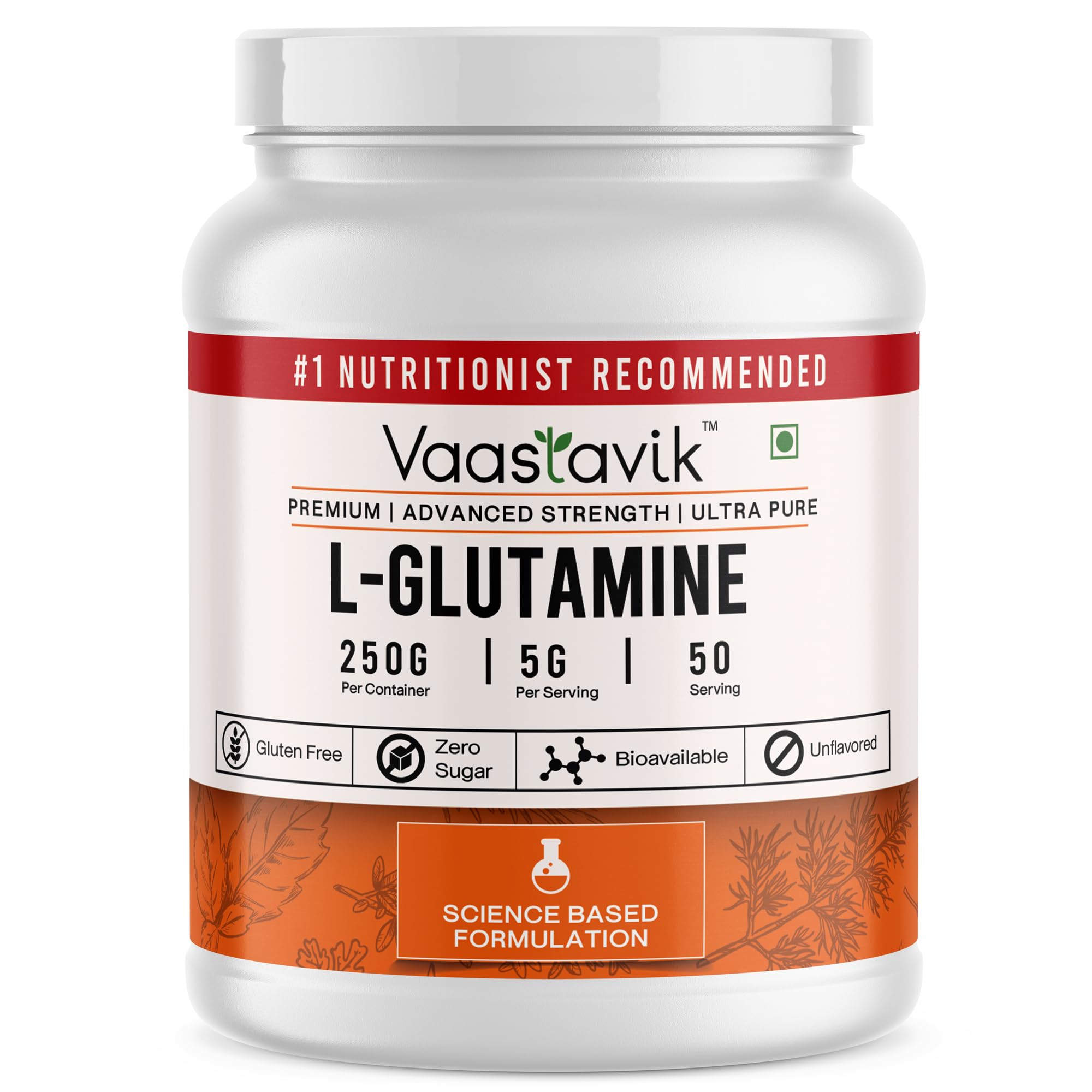 L Glutamine Powder Unflavoured, 250 gm-image-7