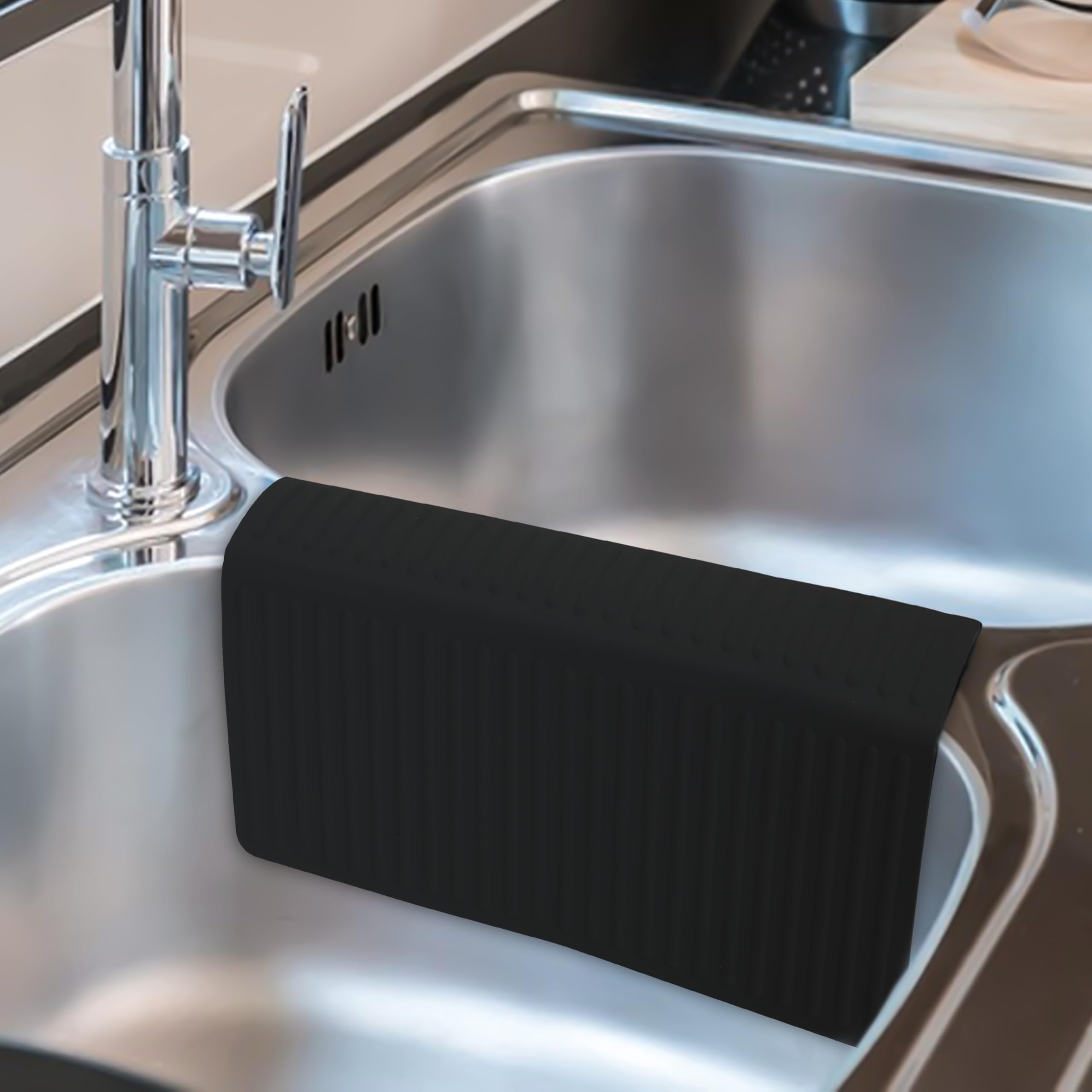JINBAOFA Protezioni Per Lavello In Silicone 2 Pezzi - 34,5x29,5 Cm Per Cucina