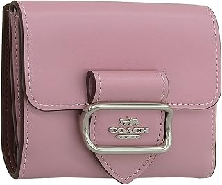 [COACH] [コーチ] 財布 レディース 2つ折り 折財布 コンパクト アウトレット ブランド レザー スモール モーガン ウォレット CP461 (TULIP/ピンク) [並行輸入品]